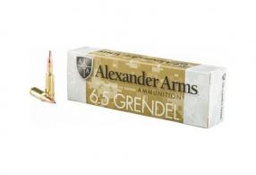 Alexander Arms 6.5 Grendel 123 Grain Lapua Scenar Boat Tail - AG123LSBOX Alexander Arms 6.5 Grendel 123 Grain Lapua Scenar Boat Tail - AG123LSBOX