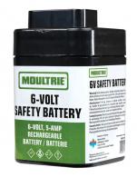 Moultrie MFHP12406 6V Rechargeable Safety Battery Black Compatible w/Moultrie Feeders - 270