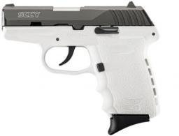 SCCY Industries CPX-2 Double Action 9mm 3.1" 10+1 White Polymer Grip/Frame - CPX2CBWT SCCY Industries CPX-2 Double Action 9mm 3.1" 10+1 White Polymer Grip/Frame - CPX2CBWT