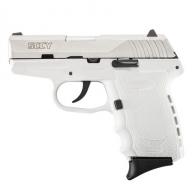 SCCY Industries CPX-2 Double Action 9mm 3.1" 10+1 White Polymer Grip/Frame Gr - CPX2TTWT SCCY Industries CPX-2 Double Action 9mm 3.1" 10+1 White Polymer Grip/Frame Gr - CPX2TTWT