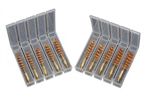Tactical Replacement Bronze Brushes .22-.45 Caliber 5 Pack
