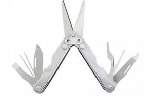 SOG Folder Knife w/Clip Point & Gut Hook Blade