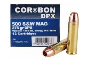 Corbon 500 S&W 275 Grain Deep Penetrating X Bullet - HT500SW275