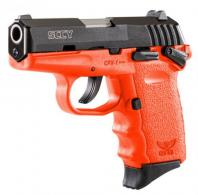 SCCY Industries CPX1CBOR CPX-1 Double Action 9mm 3.1" 10+1 Orange Polymer Grip/Frame G - CPX-1CBOR SCCY Industries CPX1CBOR CPX-1 Double Action 9mm 3.1" 10+1 Orange Polymer Grip/Frame G - CPX-1CBOR