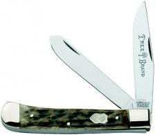 Boker Folding Knife w/Clip/Spey Blade & Bone Handle - 2525AB