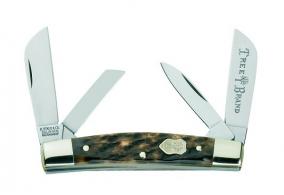 Boker Congress Appaloosa Folder Knife w/4 Blades & Bone Hand - 5464AB