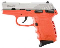 SCCY Industries CPX1TTOR CPX-1 Double Action 9mm 3.1" 10+1 Orange Polymer Grip/Frame G