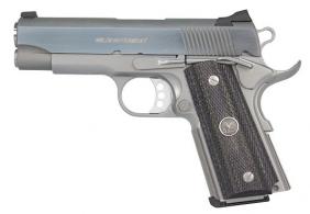 Wilson Combat 7 + 1 Round Compact 45 ACP w/Wood Grips/Stainl - WCQBCAS Wilson Combat 7 + 1 Round Compact 45 ACP w/Wood Grips/Stainl - WCQBCAS
