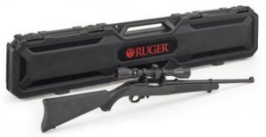 Ruger 10/22 Carbine .22 LR Black Syn w/Scope & Case - 21194 Ruger 10/22 Carbine .22 LR Black Syn w/Scope & Case - 21194