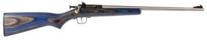 Crickett .22 LR  Single Round w/Stainless Barrel & Blue - KSA223