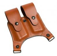 Magnum Research Tan Double Magazine Pouch - DEP2524