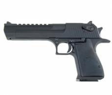 Magnum Research DE44 Desert Eagle Mark XIX 44 Rem Mag Caliber with 6" Picatinny Rail Barrel, 8+1 Capacity, Overall Black Finish