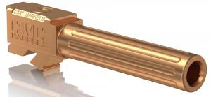 CMC Triggers Match Precision 9mm Luger 4.01" fits For Glock 19 Gen 3-4 Bronze DLC Fluted - 75524 CMC Triggers Match Precision 9mm Luger 4.01" fits For Glock 19 Gen 3-4 Bronze DLC Fluted - 75524