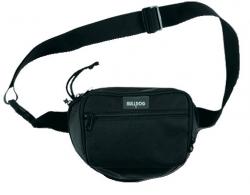 Bulldog Cases Black Nylon Large Fanny Pack - BD870