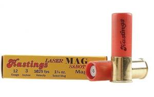 Hastings 12 Ga. 3" 1 1/4 oz, Sabot Slug - 3LM12 Hastings 12 Ga. 3" 1 1/4 oz, Sabot Slug - 3LM12