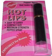 PSPI LSPS14BLK Hot Lips Pepper Spray Compact .75 oz Sprays U PSPI LSPS14BLK Hot Lips Pepper Spray Compact .75 oz Sprays U