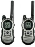Motorola Silver 2-Way Radio w/20 Mile Range & 2 NIMH Recharg - T9580R