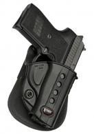 Fobus R1911RP Passive Retention Evolution OWB Black Polymer Roto Paddle Fits 1911 w/Rail Right Hand - 427
