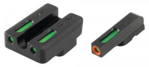 Truglo TFX PRO CZ 75 Fiber Optic Green Tritium w/Orange Outline Front - TG13CZ1PC Truglo TFX PRO CZ 75 Fiber Optic Green Tritium w/Orange Outline Front - TG13CZ1PC