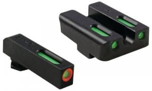 TruGlo TFX Pro Square Low Set for Most For Glock Fiber Optic Handgun Sight