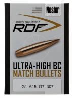 Nosler RDF 6.5 Creedmoor .264 130 gr Hollow Point Boat-Tail (HPBT) 500 Per Box - 54722