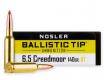 Main product image for Nosler Ballistic Tip 6.5mm Creedmoor Ammo 140 gr 20 Round Box