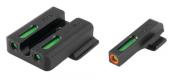 TruGlo TFX Pro for S&W M&P, M&P Shield Including 22, 9/40 SD Fiber Optic Handgun Sight