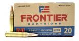 Main product image for HORNADY FRONTIER 5.56 NATO 55GR FM193 20rd