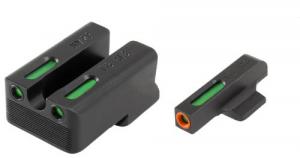 TruGlo TFX Pro for 1911 with Novak 270 Front, 500 Rear Fiber Optic Handgun Sight - TG13NV4PC