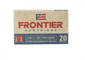 Hornady Frontier Boat Tail Hollow Point 5.56 NATO Ammo 20 Round Box - FR310 Hornady Frontier Boat Tail Hollow Point 5.56 NATO Ammo 20 Round Box - FR310