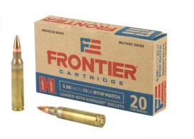 Hornady Frontier Boat Tail Hollow Point Match 5.56 NATO Ammo 75 gr 20 Round Box - FR320 Hornady Frontier Boat Tail Hollow Point Match 5.56 NATO Ammo 75 gr 20 Round Box - FR320
