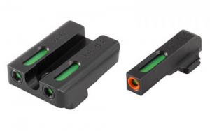 TruGlo TFX Pro Square for Sig P-Series with #6 Front & #8 Rear Tritium/Fiber Optic Handgun Sight - TG13SG2PC