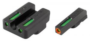 TruGlo TFX Pro for Walther PPS Fiber Optic Handgun Sight - TG13WA2PC