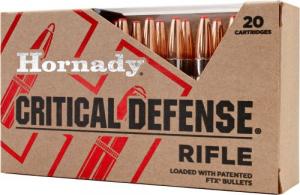 Hornady Critical Defense 223 Rem 55 gr Flex Tip eXpanding 20 Bx/ 10 Cs - 80270