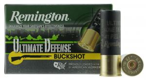 Remington Ammunition Ultimate Defense 12 Gauge 3" 41 Pellets 4 Buck Shot 5 Bx/ 20 Cs - 20639