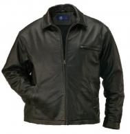 Sig Sauer Medium Black Leather Concealed Carry Coat - SL01M
