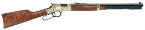 Henry 10 + 1 45 LC Deluxe Engraved Cowboy/20" Octagon Barrel - H006CDD Henry 10 + 1 45 LC Deluxe Engraved Cowboy/20" Octagon Barrel - H006CDD