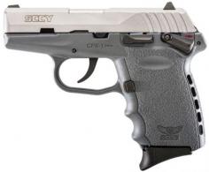 SCCY CPX-1 Sniper Gray/Stainless 9mm Pistol - CPX1TTSG SCCY CPX-1 Sniper Gray/Stainless 9mm Pistol - CPX1TTSG