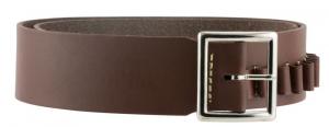Hunter Company Cartridge Belt 2" Pistol 45 Cal 25 Rounds Antique Brown Leather 40"-45" - 1451L Hunter Company Cartridge Belt 2" Pistol 45 Cal 25 Rounds Antique Brown Leather 40"-45" - 1451L