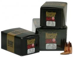 Nosler Custom Competition .22 Cal .224 69 gr Hollow Point Boat Tail (HPBT) 100 Per Box