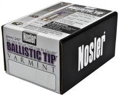 Nosler Spitzer Varmint Ballistic Tip 6MM Cal 55 Grain 250/Bo