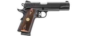 Charles Daly Chiappa 1911 Superior .45 ACP Single 5 8+1 Walnut Grip Black Slide - 440073 Charles Daly Chiappa 1911 Superior .45 ACP Single 5 8+1 Walnut Grip Black Slide - 440073