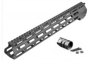 Aim Sports AR M-Lok Handguard Rifle 6061-T6 Aluminum Black Hard Coat Anodized High 13.5" - MTM13H308 Aim Sports AR M-Lok Handguard Rifle 6061-T6 Aluminum Black Hard Coat Anodized High 13.5" - MTM13H308