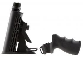 Aim Sports Mossberg Shotgun Stock 6 Position w/Pistol Grip Black Synthetic for Mossberg 500 - APGSM500 Aim Sports Mossberg Shotgun Stock 6 Position w/Pistol Grip Black Synthetic for Mossberg 500 - APGSM500