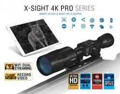 ATN X-Sight 4K Pro Edition 5-20x 70mm Night Vision Scope - DGWSXS5204KP ATN X-Sight 4K Pro Edition 5-20x 70mm Night Vision Scope - DGWSXS5204KP