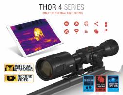 ATN Thor 4 2.5-25x Thermal Rifle Scope - TIWST4643A ATN Thor 4 2.5-25x Thermal Rifle Scope - TIWST4643A