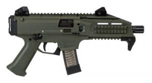 CZ Scorpion EVO 3 OD Green 9mm Pistol - 91355 CZ Scorpion EVO 3 OD Green 9mm Pistol - 91355