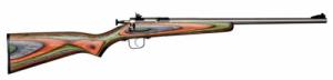 Crickett Camo Laminate/Stainless Youth 22 Long Rifle Bolt Action Rifle