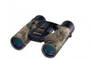 Nikon Realtree Camo 10X25 Binoculars w/Wide Angle & Fold Up - 8204