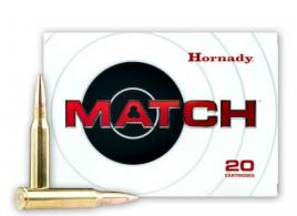 Hornady Match 338 Lapua Magnum 250 Grain BT-HP - 8230